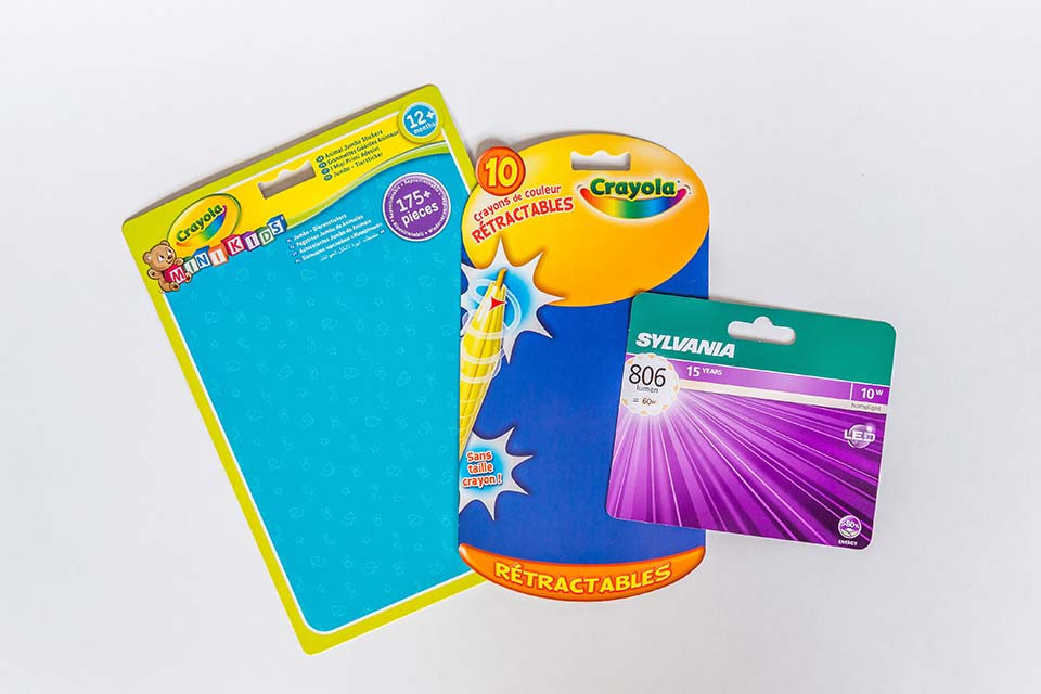 CTH RPC019 Cartes blister